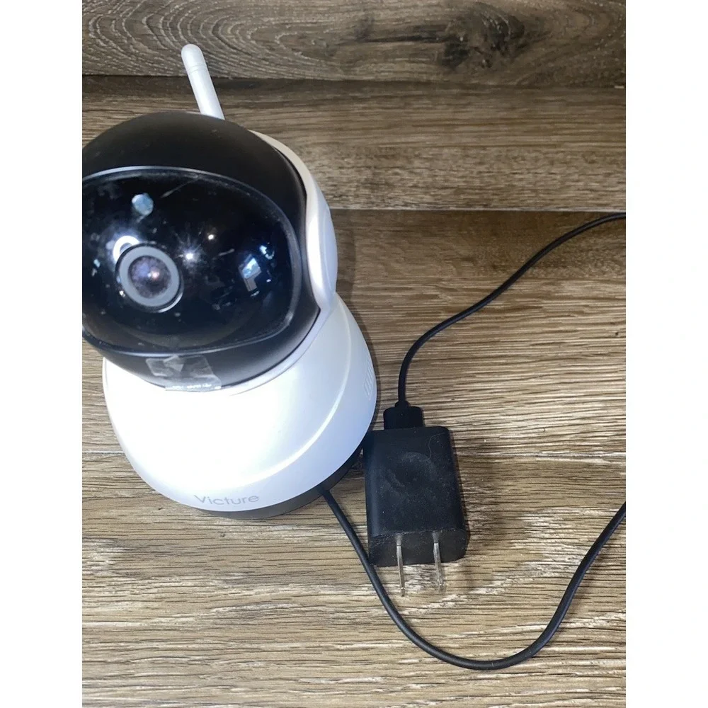 Victure PC530 White Wi-Fi 1080P Night Vision Baby Monitor Home Security Camera